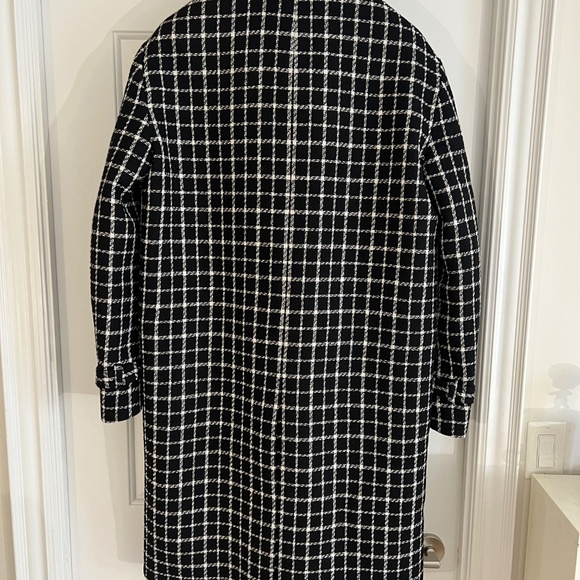 Versace Runway checked single-breasted Coat NEW sz M - Picture 10 of 16